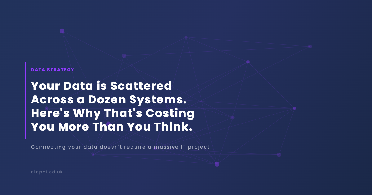 Your Data is Scattered Across a Dozen Systems